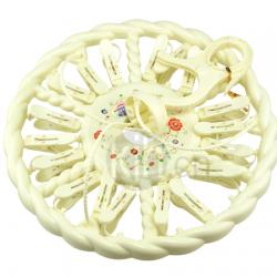 圓形旋轉曬架（18夾）