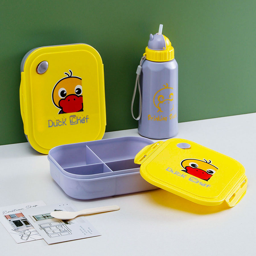 長方形飯盒+700CC水壺