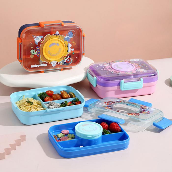 相機不串味餐盒(長方